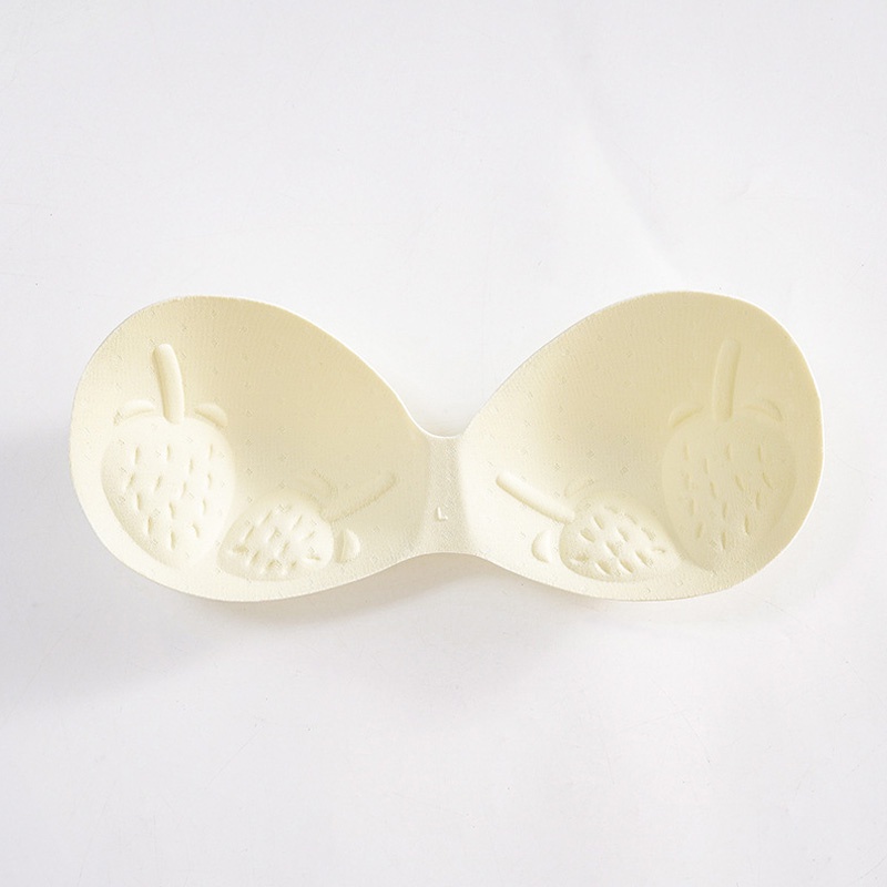 1pc 4 Sizes Body-Fitted Soft Latex Bra Pad Chest Pads