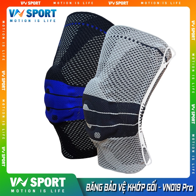 「1 Chiếc」Băng Bảo vệ Đầu Gối VNSPORT - VN019 pro | Knee Support - VNSPORT