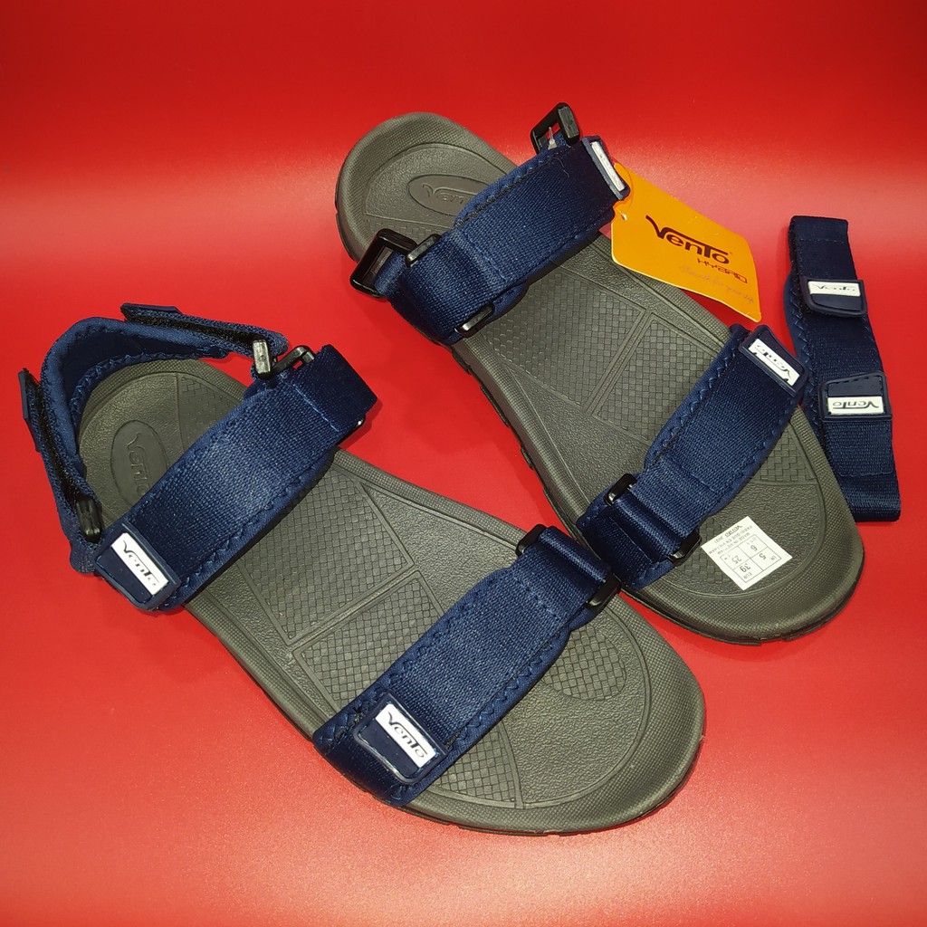 [Mua Kèm Áo Thun 0Đ] Giày Sandal Vento Nam - NV8302Ch Chàm (xanh đen)