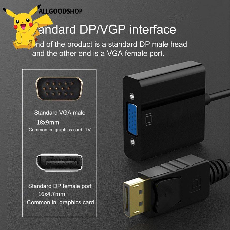 All} Cáp chuyển DisplayPort sang HDMI, dây displayport sang VGA, DP to hdmi, DP to VGA, hdmi ra vga