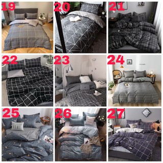Bộ chăn ga gối cotton poly nhập khẩu mẫu mới bổ sung