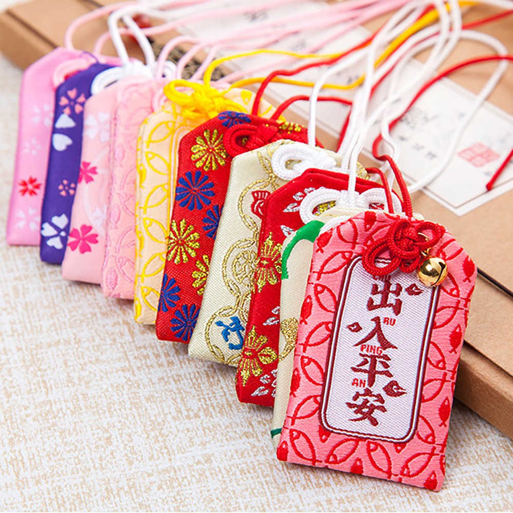 Túi Phước May Mắn Omamori Nhật Bản Omamori Học Tập Móc Treo Sưu Tầm #22