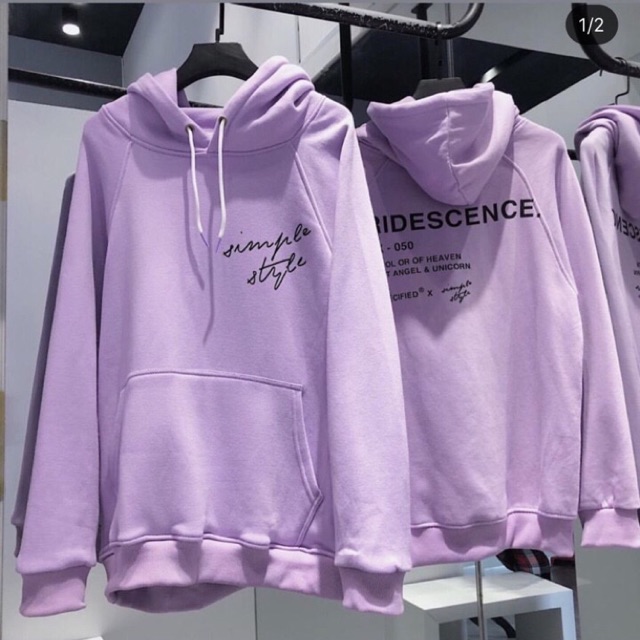 ⭐️Hoddie Nỉ Iridescencs Cực Chất