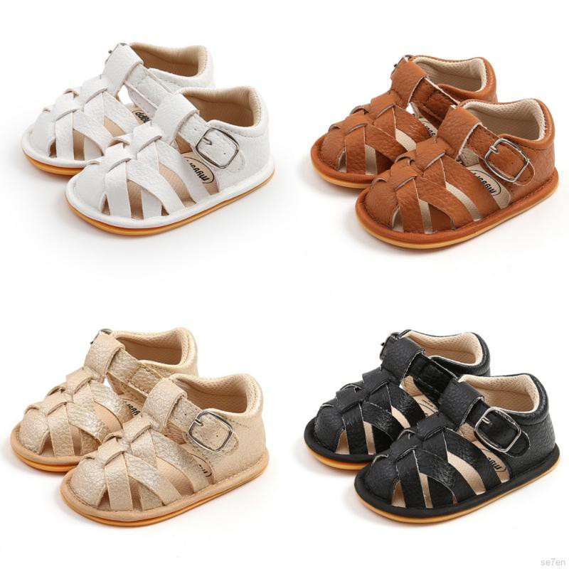 [Hàng cao cấp]Giày sandal tập đi cho bé đế cao su chống trơn trượt chất da mềm cực chất cho bé|mẫu mới