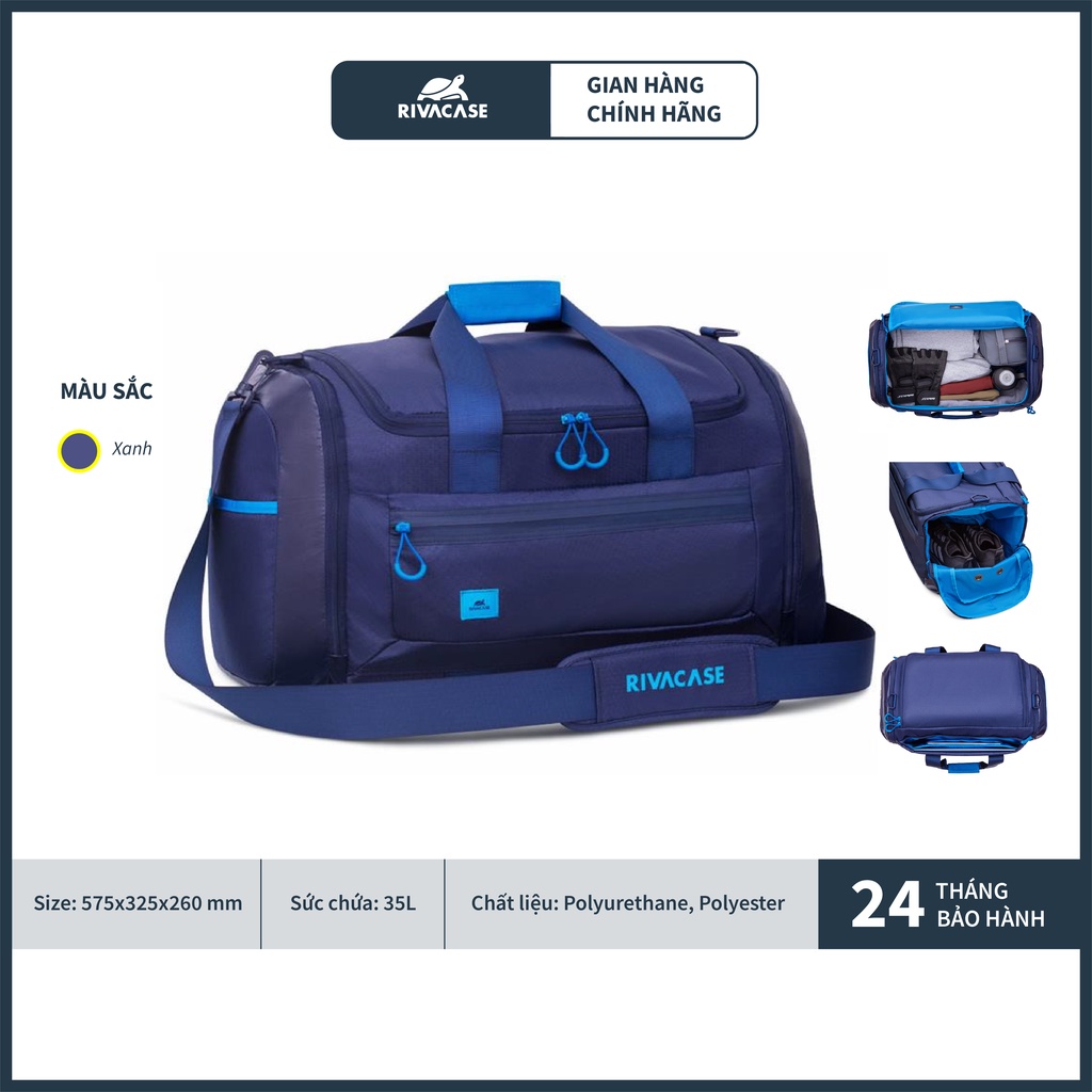 Túi Xách Du Lịch Rivacase 5331 Sức Chứa 35L - Hàng Chính Hãng