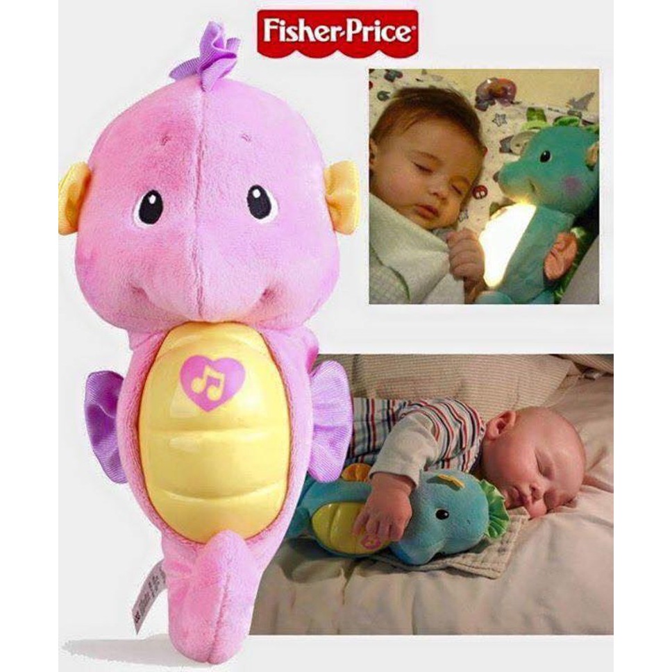 Cá ngựa ru ngủ Fisher-Price Soothe & Glow Seahorse
