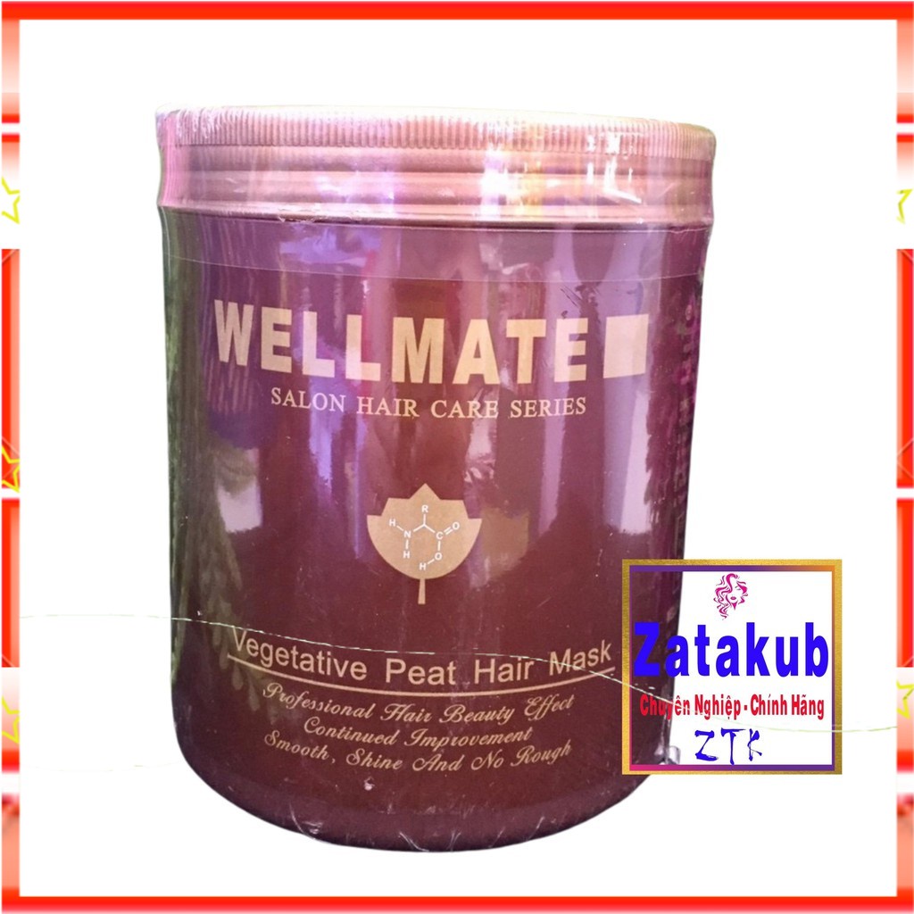 Kem Ủ Tóc Siêu Mềm Mượt Wellmate Salon Hair Care 1000ml