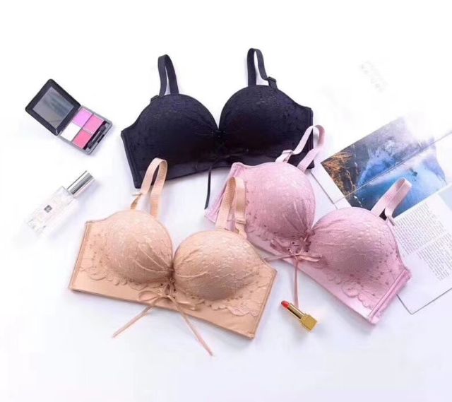 Áo cúp ngực ren hoa rút dây siêu hot