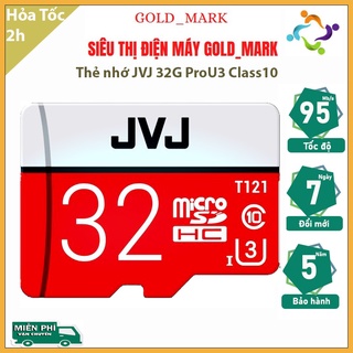 Thẻ nhớ jvj 32g prou3 class10 – chuyên dụng cho camera, hàng tốt giá tốt bh 5 năm, 1 đổi 1