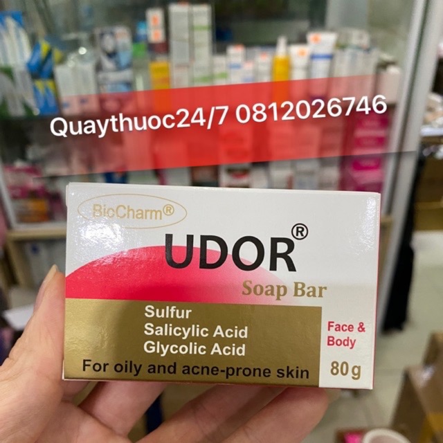 XÀ PHÒNG UDOR (80gr)