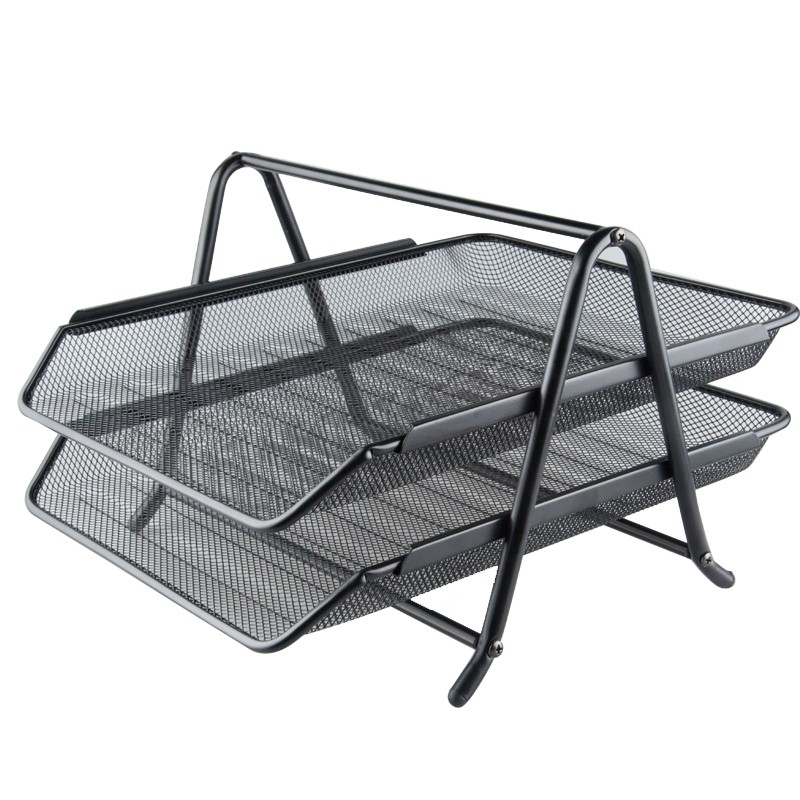 Khay đựng tài liệu 2 tầng sắt Guangbo WZ9304