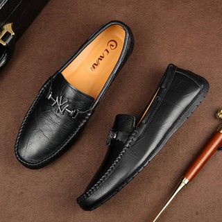 Giày lười nam da bò chính hãng Cavan kiểu dáng công sở nổi bật trẻ trung C99333