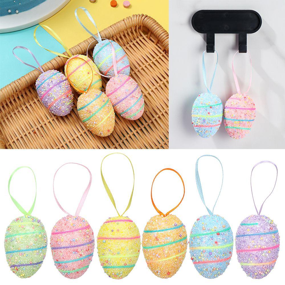 YNATURAL Mút Xốp Kẻ Sọc Treo Trang Trí Lễ Phục Sinh DIY