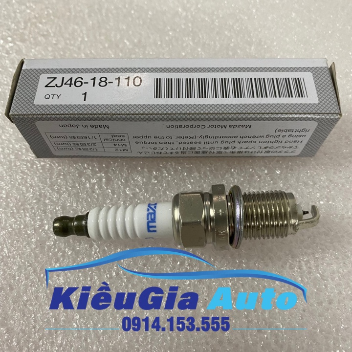 Bugi đánh lửa Ford Laser 1.6 / Ford Laser 1.8 / Mazda 323 / Mazda 626 chân kim