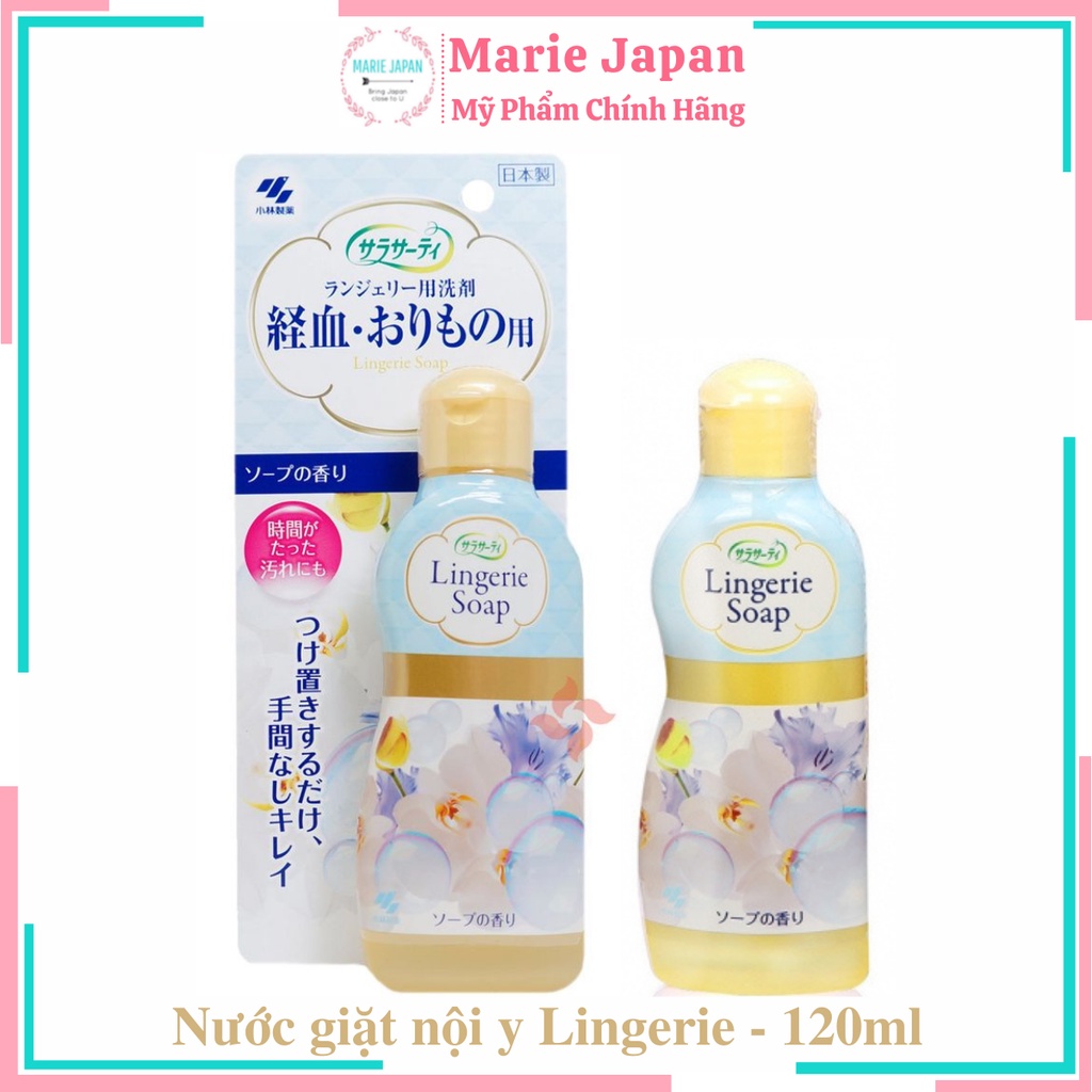 Nước giặt đồ lót Lingerie soap nội địa Nhật Bản 120ml