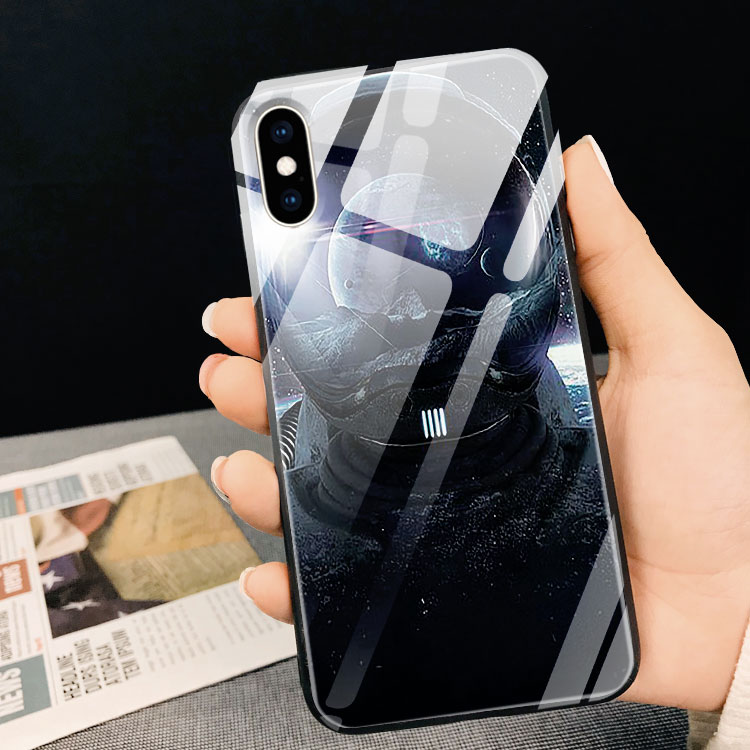 Ốp Chống Bẩn Ip Hình Phi Hành Gia BRUH CASE 6/6S/6Plus/6Splus/7Plus/8Plus/X/Xs/Xs/Max/11/11/Promax