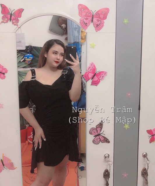 Đầm Body Đuôi Cá Rút Dây Đính Khoen Bigsize 65-90Kg [Hình Thật Chính Chủ] | BigBuy360 - bigbuy360.vn