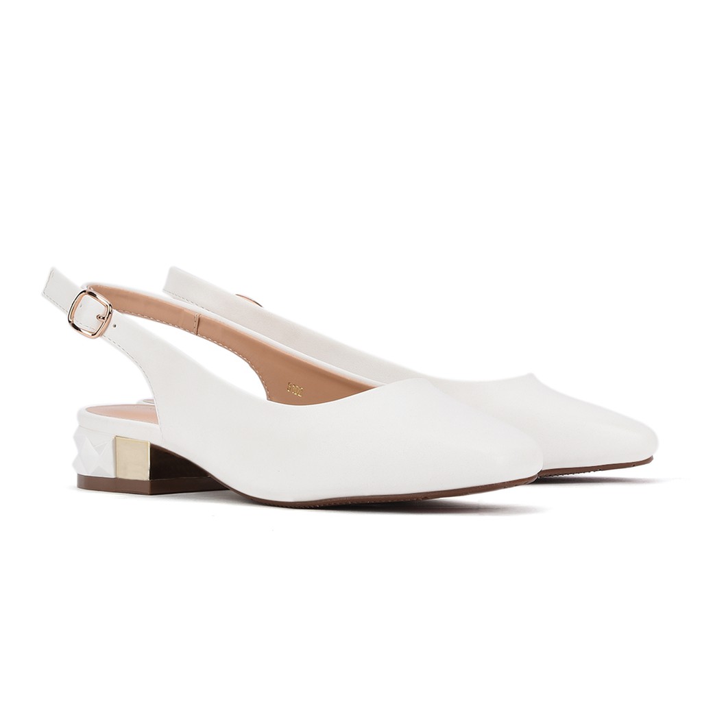 Giày Búp Bê Đông Hải dáng slingback gót cao 3cm dễ phối đồ - G81D2 | BigBuy360 - bigbuy360.vn
