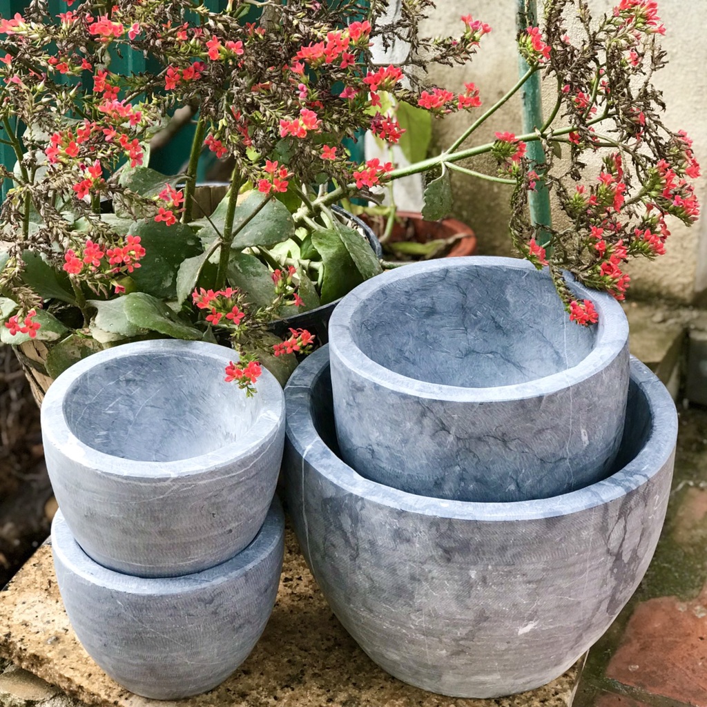 Cối đá Ninh Bình - Đá thật 100% - Đẽo thủ công