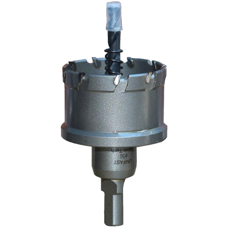 Mũi Khoét Hợp Kim UNIFAST Phi 50 MCT-50 Khoan Rút Lõi Lỗ Sắt Thép Inox - 50mm