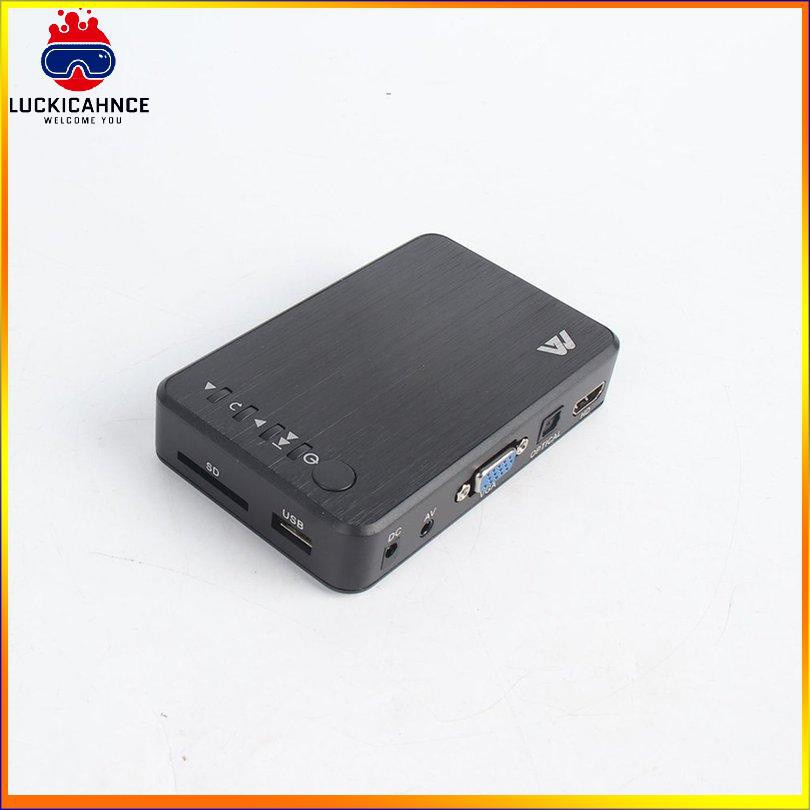 Máy Phát Đa Phương Tiện Full 1080p Hdmi-Compatible Vga Av Usb Mini H7 | BigBuy360 - bigbuy360.vn