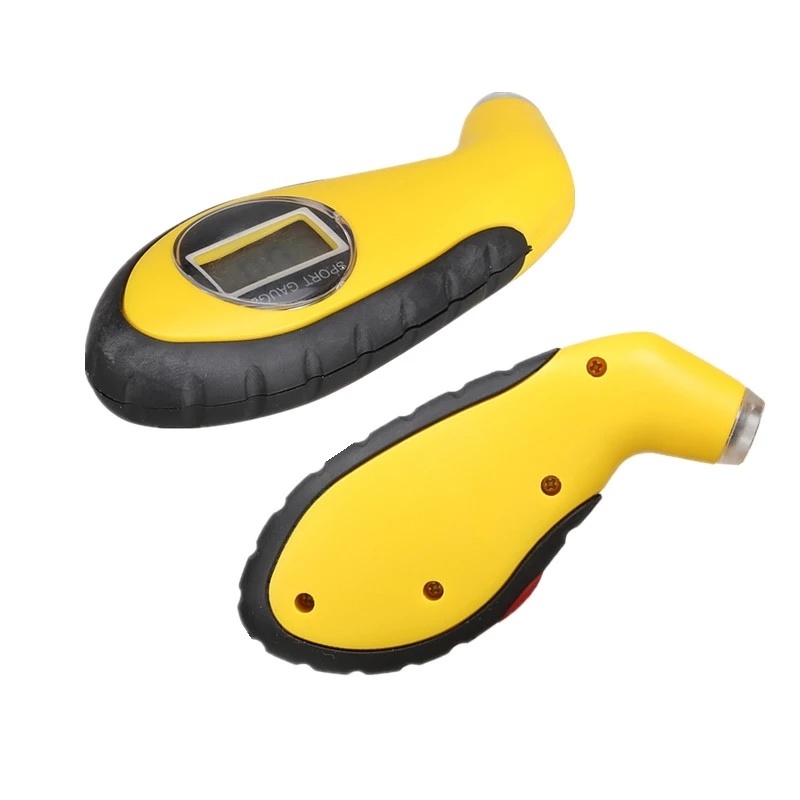 [Tire Pressure Gauge Meter] [Tire Tester Tool With Digital LCD] [LED Air Pressure Gauge Tester]