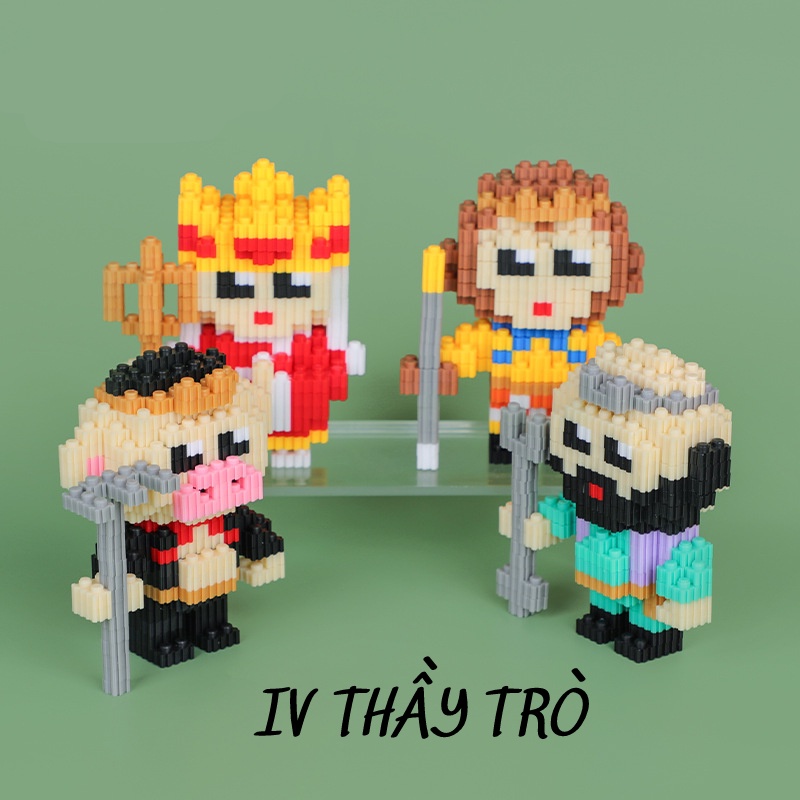 Bộ logo TÂY DU KÝ, trọn bộ 4 thầy trò đường tăng thỉnh kinh theo bộ phim tây du ký