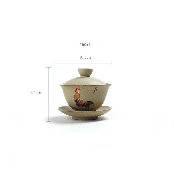 Chén Khải Tiềm Giao Kê Đấu Thái Phỏng Cổ