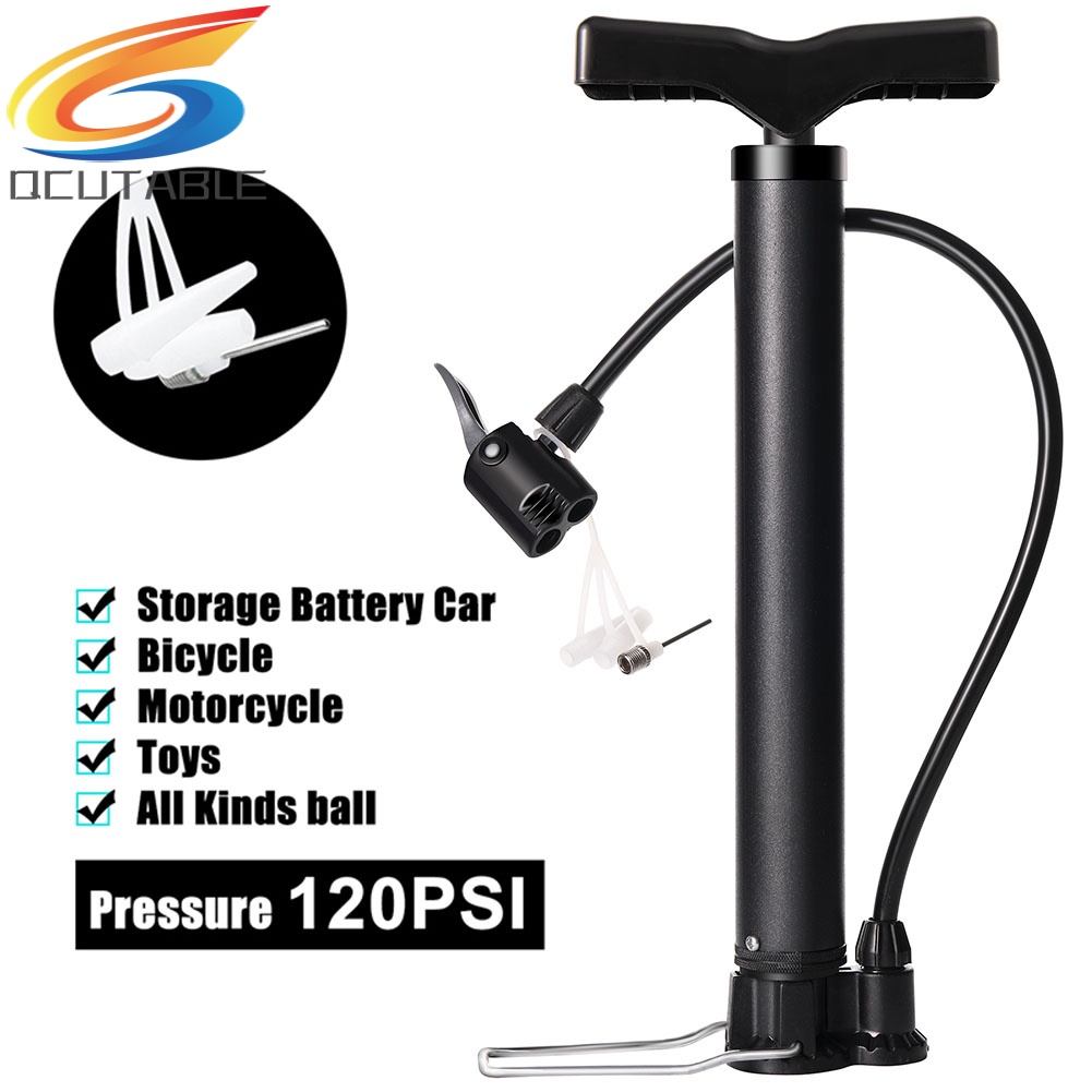 Máy bơm tay thích hợp cho xe đạp/ xe máy/ bóng rổ 120psi
