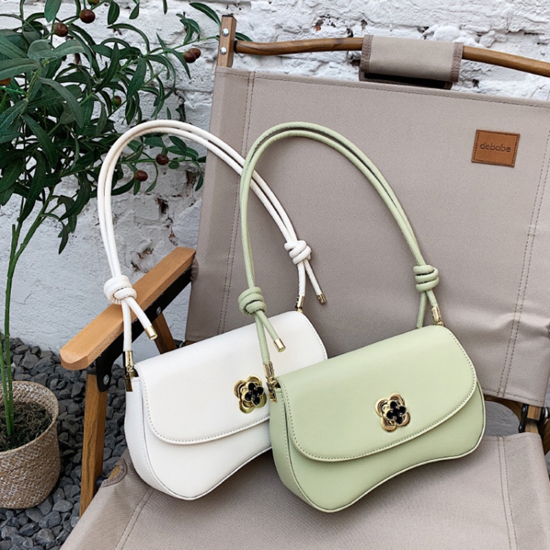 Túi Đeo Vai Màu Sắc Ngọt Ngào Phong Cách Hàn Quốc Cổ Điển Thời Trang Cho Nữ