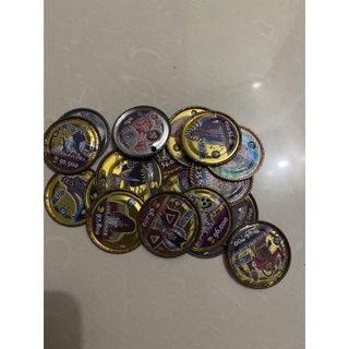 Combo 20 thẻ bài toonies phiên bản one piece tròn