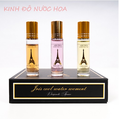 Nước hoa mini Aroma bỏ túi nguyên liệu nhập khẩu từ pháp dạng lăn 12ml | Thế Giới Skin Care