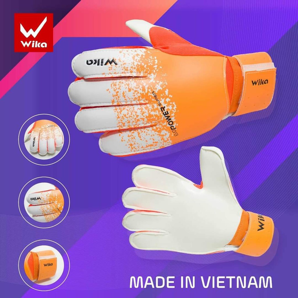 TẤT CHỐNG TRƠN  WIKA + GĂNG TAY THỦ MÔN WIKA Có Xương Trợ Ngón Chống Lật [HÀNG VIỆT NAM CHẤT LƯỢNG CAO]