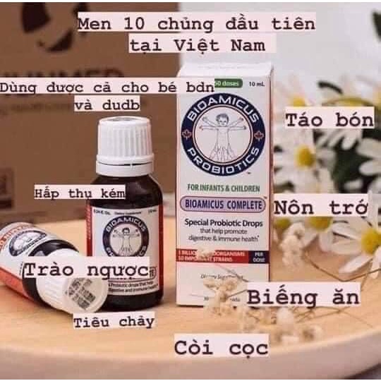 Men Vi Sinh Bioamicus Complete 10 Chủng - Nhập khẩu chính hãng