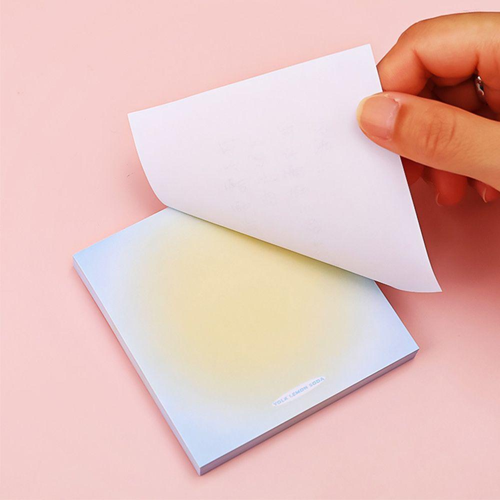Giấy Ghi Chú Màu Sắc Tuyến Tính Tự Dính Trang Trí Sổ Tay