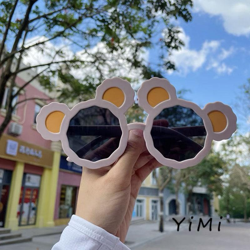 Mắt Kính Gọng Tròn Hình Tai Gấu Thời Trang Chất Lượng Cao