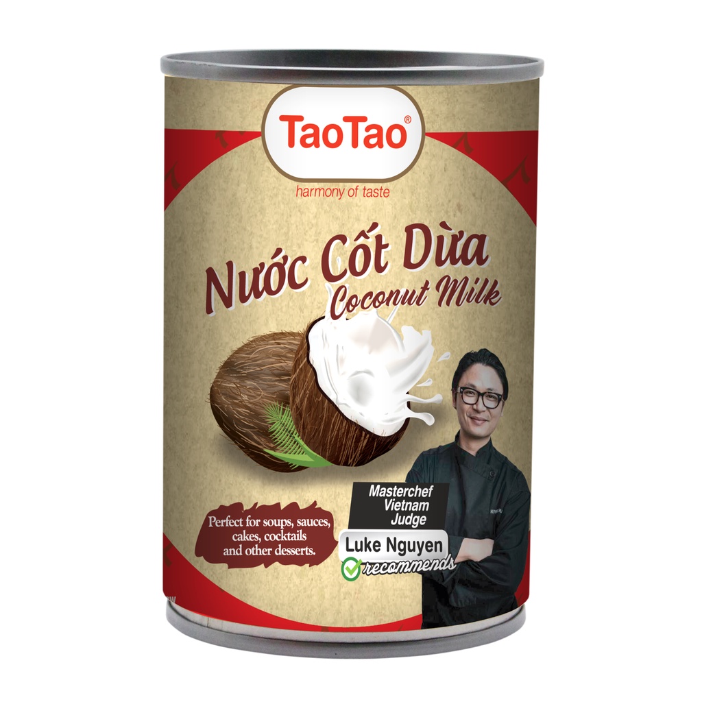 Nước Cốt Dừa TaoTao (1 Lon x 400ml)