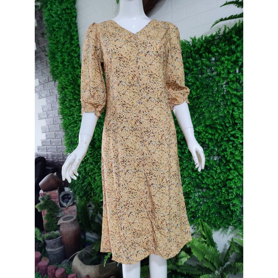 ĐẦM HOA XINH XẮN NHIỀU MẪU - KIỂU DÁNG CÔNG SỞ - CHẤT LIỆU CAO CẤP MỘT LỚP