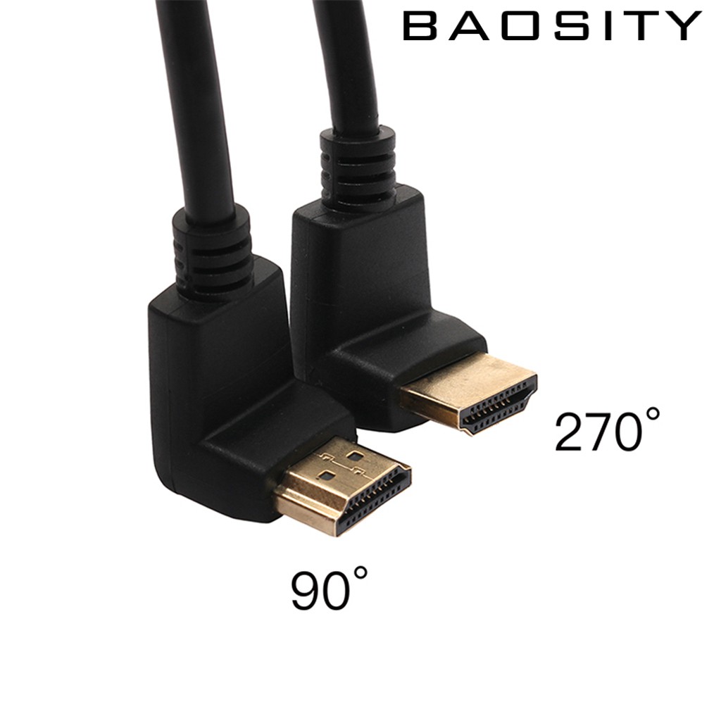 Dây Cáp Mở Rộng Hdmi 90 Độ Loại A Đầu Đực Sang Đầu Cái 30cm