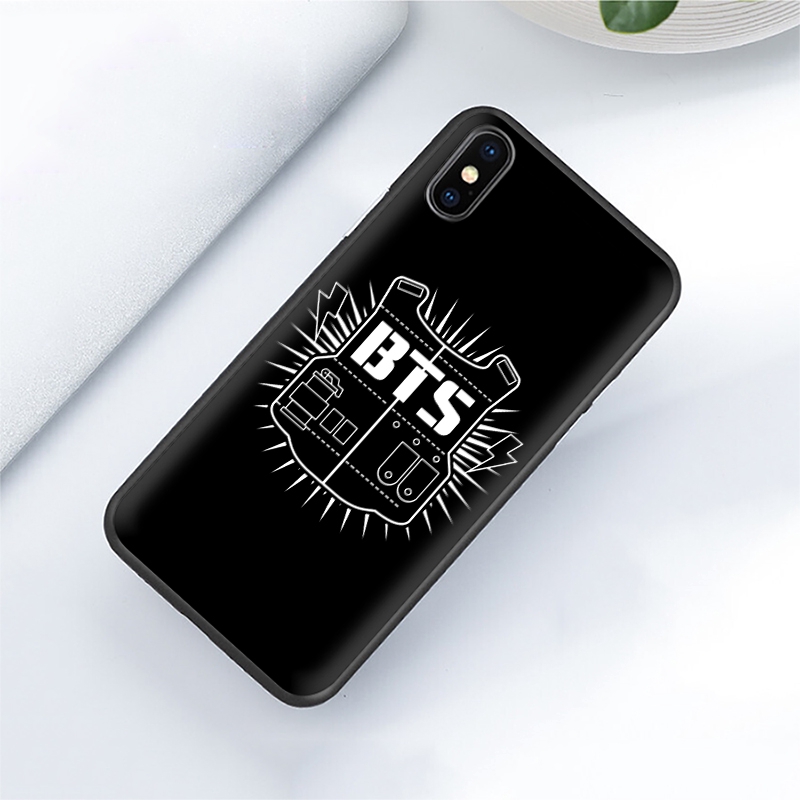 Ốp lưng mềm hình BTS Fake Love Bangtan Boys cho iPhone 11 Pro XS Max XR X 8 7 6S 6 Plus 5S 5 SE 2020