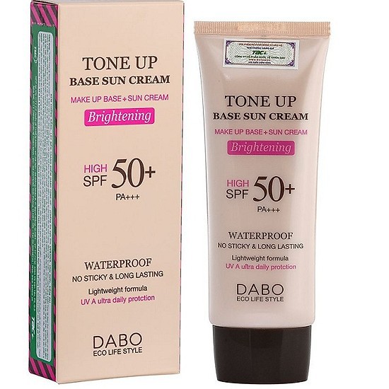 HÀNG CHÍNH HÃNG- Kem Chống Nắng Trắng Da Hàn Quốc Hãng Dabo Tune up SPF 50PA+++ 70ml/ Hộp