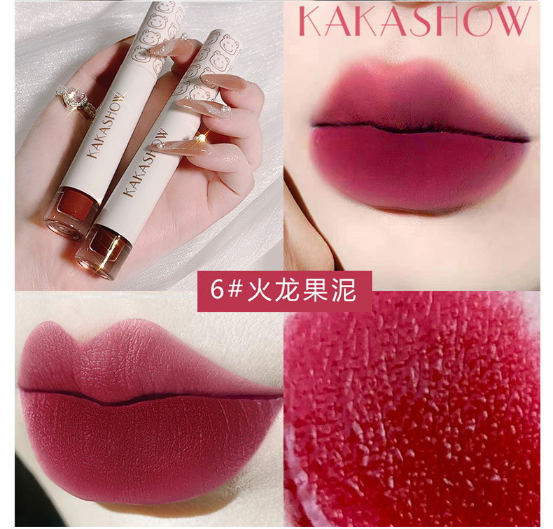 [Hàng mới về] Son Kem Kakavl Tông Lì Dưỡng Ẩm Chống Nước Lâu Trôi