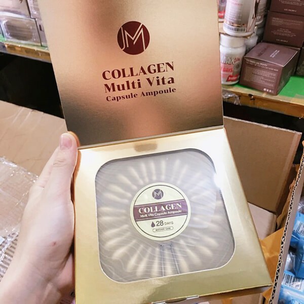 Viên collagen tươi hộp 28 viên trẻ hóa, tái tạo da