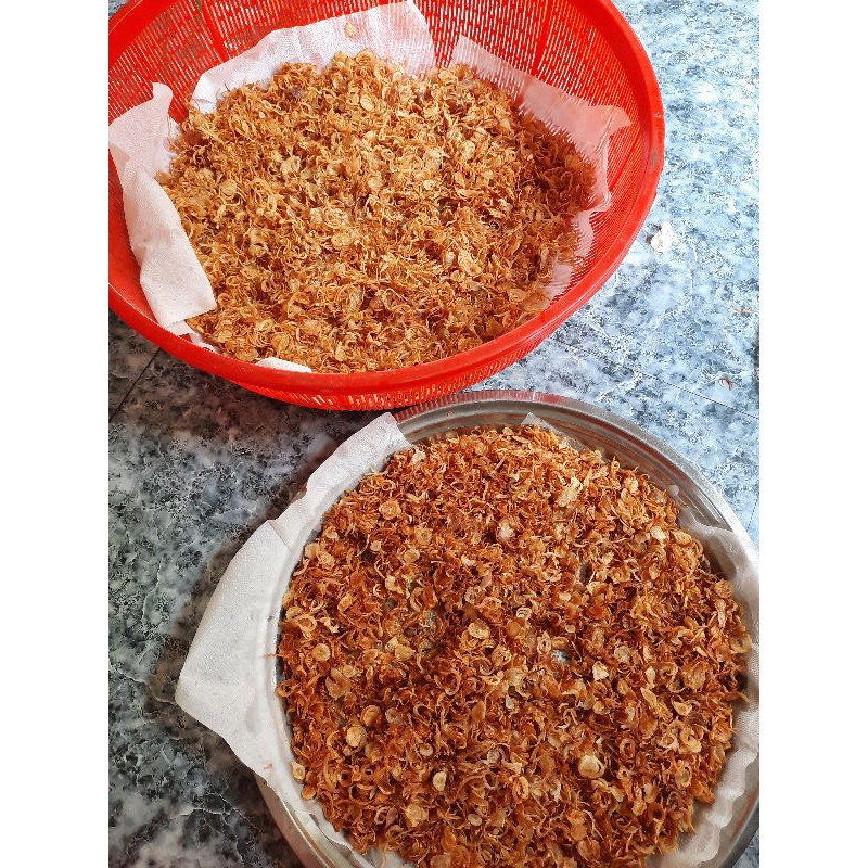 1kg hành phi nhà làm không pha bột