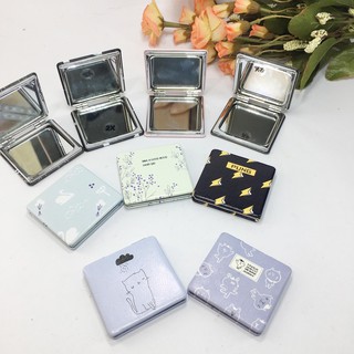 Gương 2 mặt vuông, tròn 6,5 cm