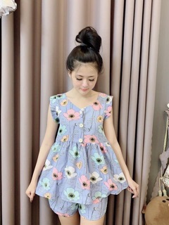 Đồ bộ voan lụa