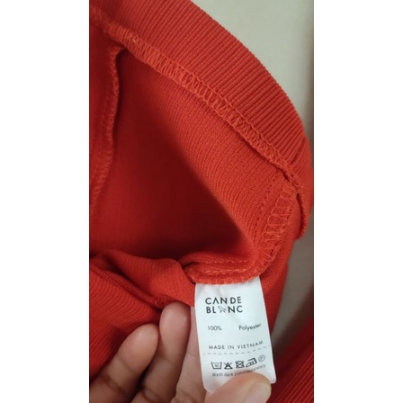 Áo Croptop Cande Blanc sz S