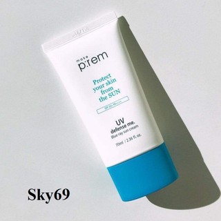 Kem Chống Nắng Vật Lý Make P:rem Prem UV Defense Me Blue Ray Sun Cream 70ml