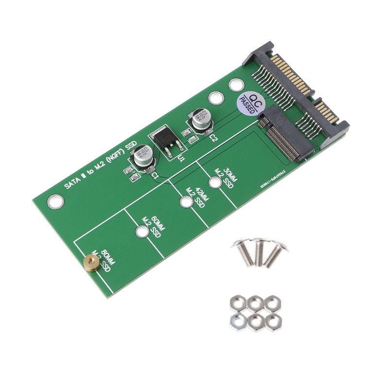 Thẻ Chuyển Đổi Lidu1 Ngff M.2 Ssd Sang 2.5 "Sata 3 Cho Ổ Cứng 30 / 42 / 60 / 80mm M.2 Ssd | BigBuy360 - bigbuy360.vn
