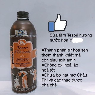 Sữa tắm xích Tesori 𝓓' 𝓞𝓻𝓲𝓮𝓷𝓽𝓮 500Ml